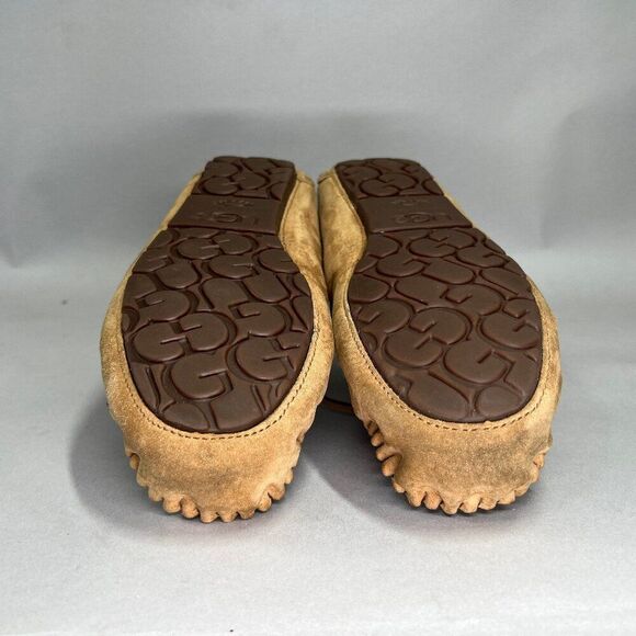 UGG Dakota Slipper Women's Size 8 Chestnut Suede Shearling Slip On Shoes - Picture 11 of 12